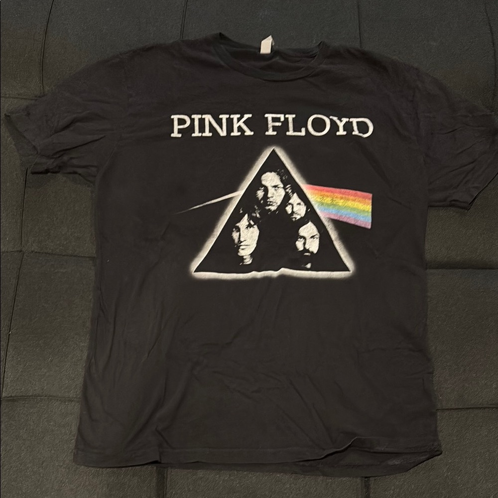 Pink Floyd Black Graphic T-Shirt